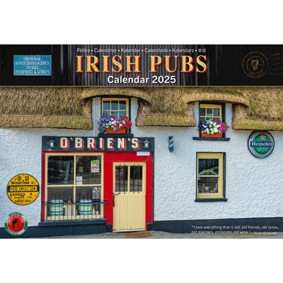 A4 Irish Pubs Calendar 2025